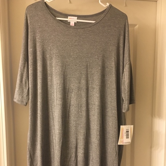 LuLaRoe Tops - Solid Grey Irma size S LuLaRoe Tops - Solid Grey Irma size S